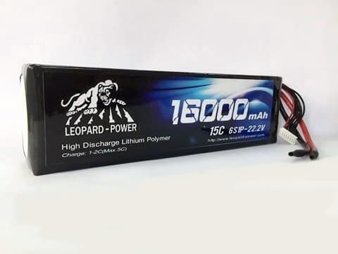 Leopard Power lipo battery 16000 15C 6S